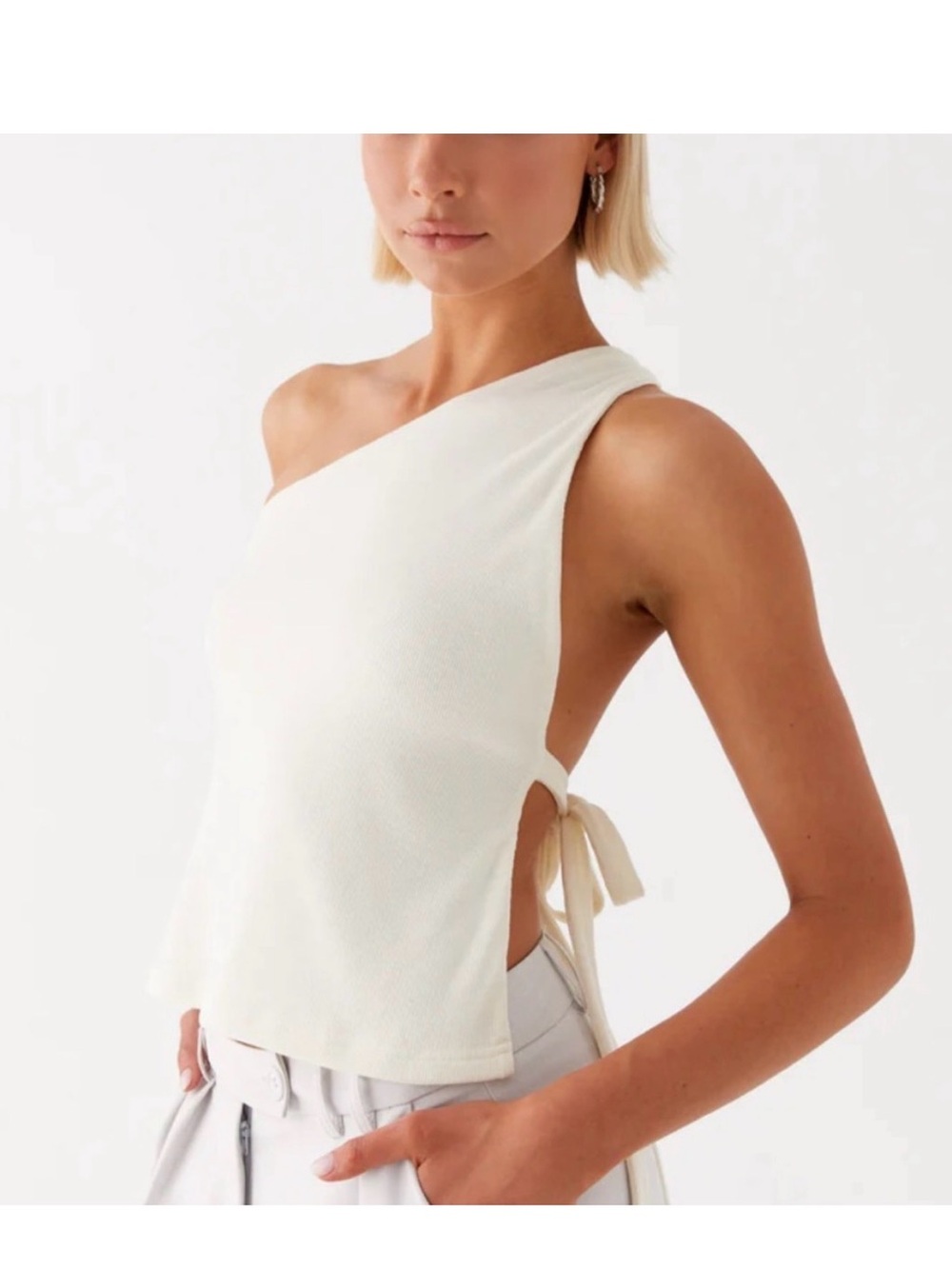 Peppermayo Safiya One-Shoulder Top